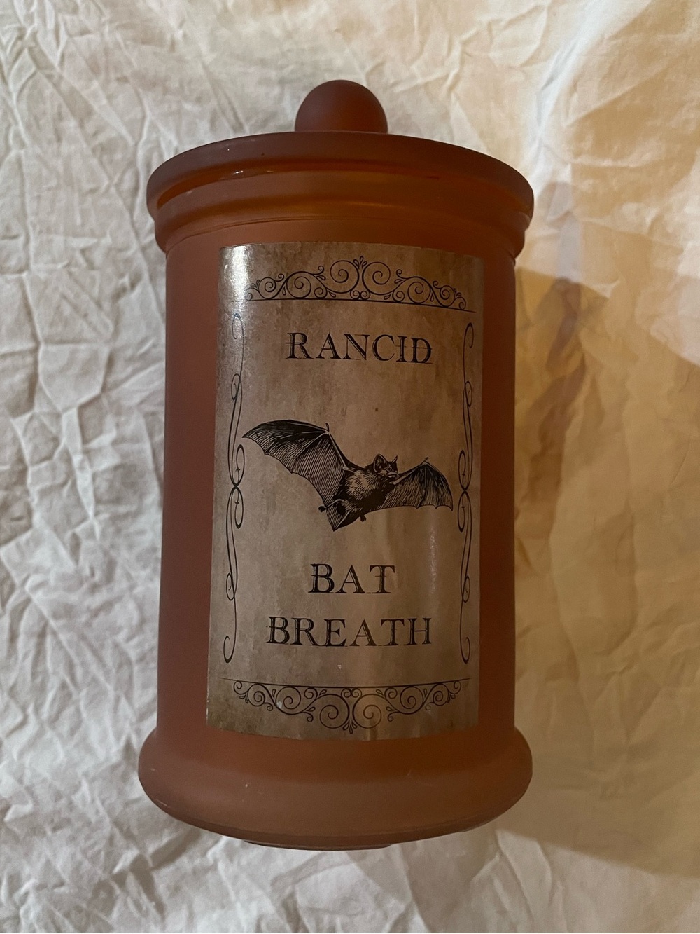 Rancid Bat Breath Vial Halloween Decor